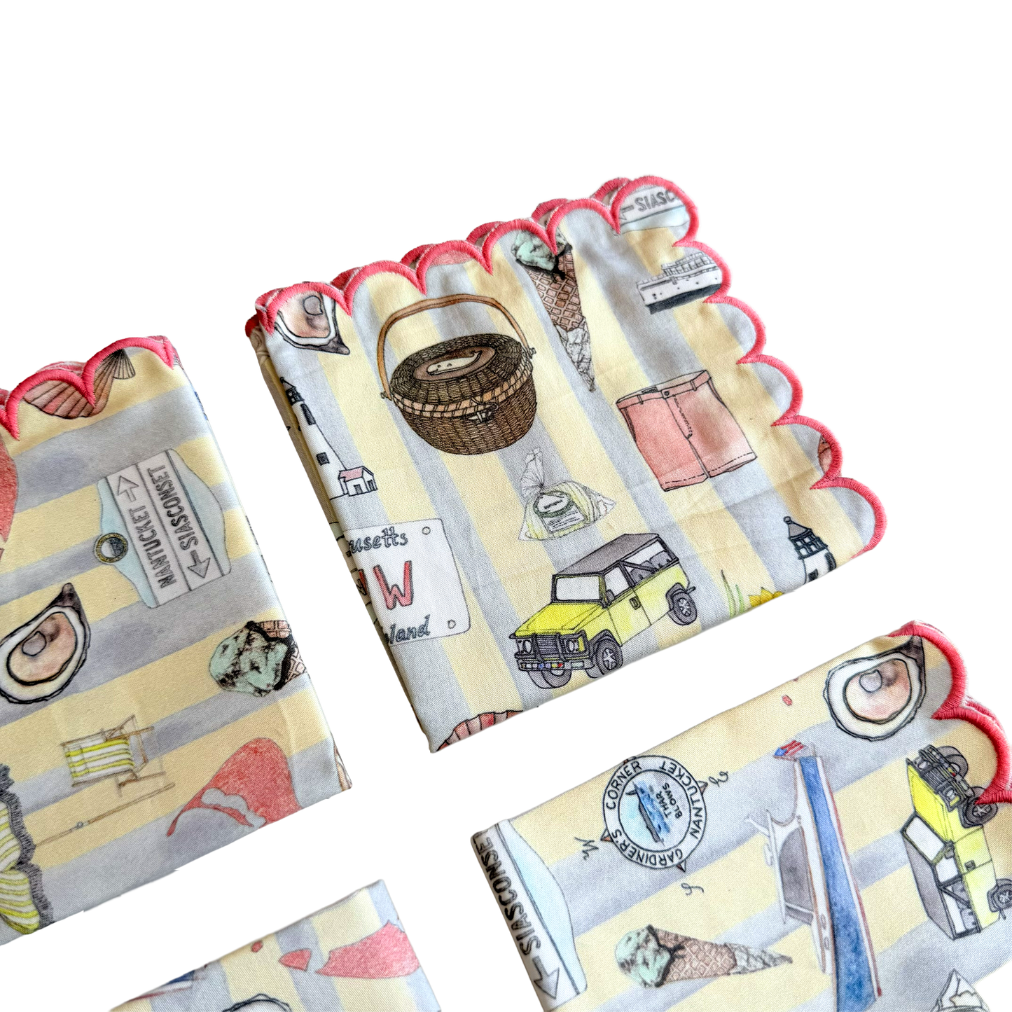 Nantucket Cocktail Napkins (set of 4)