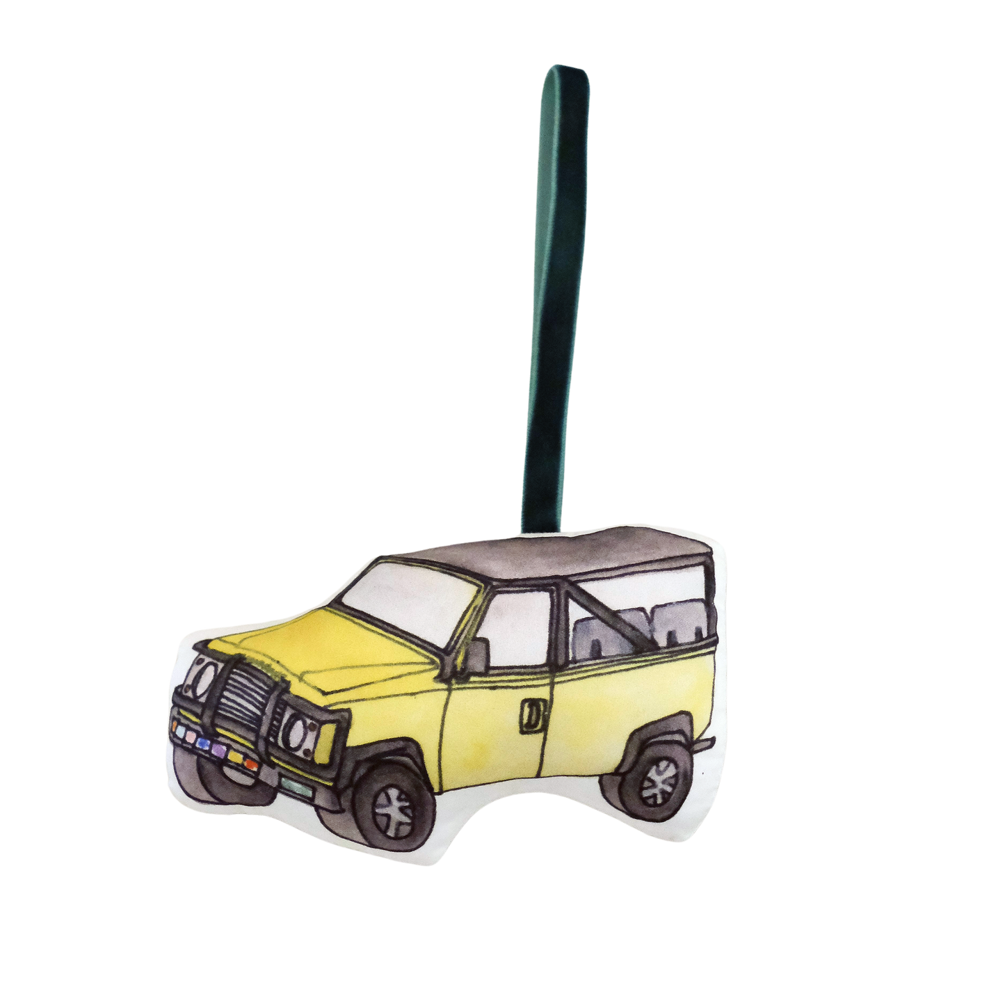 Vintage Defender Fabric Ornaments