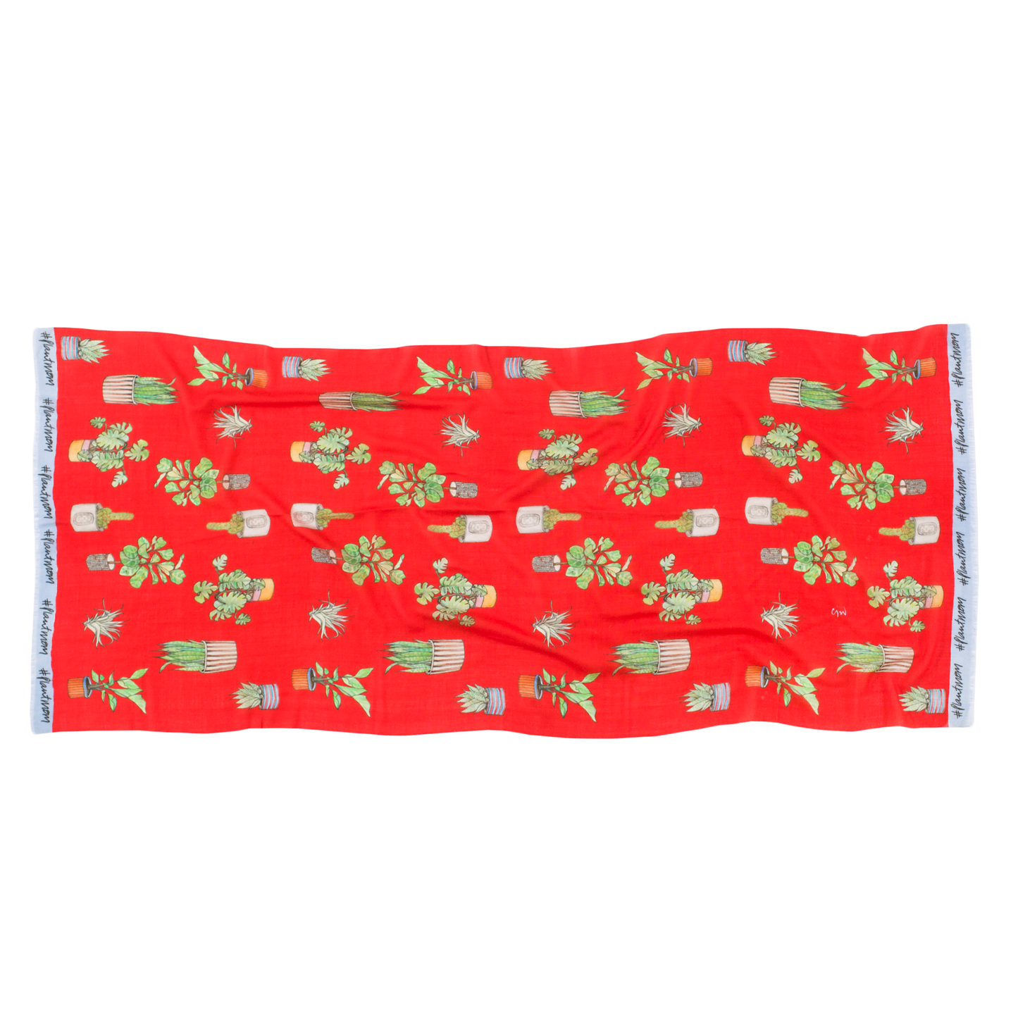 Plant Mom Wool Stole- SALE