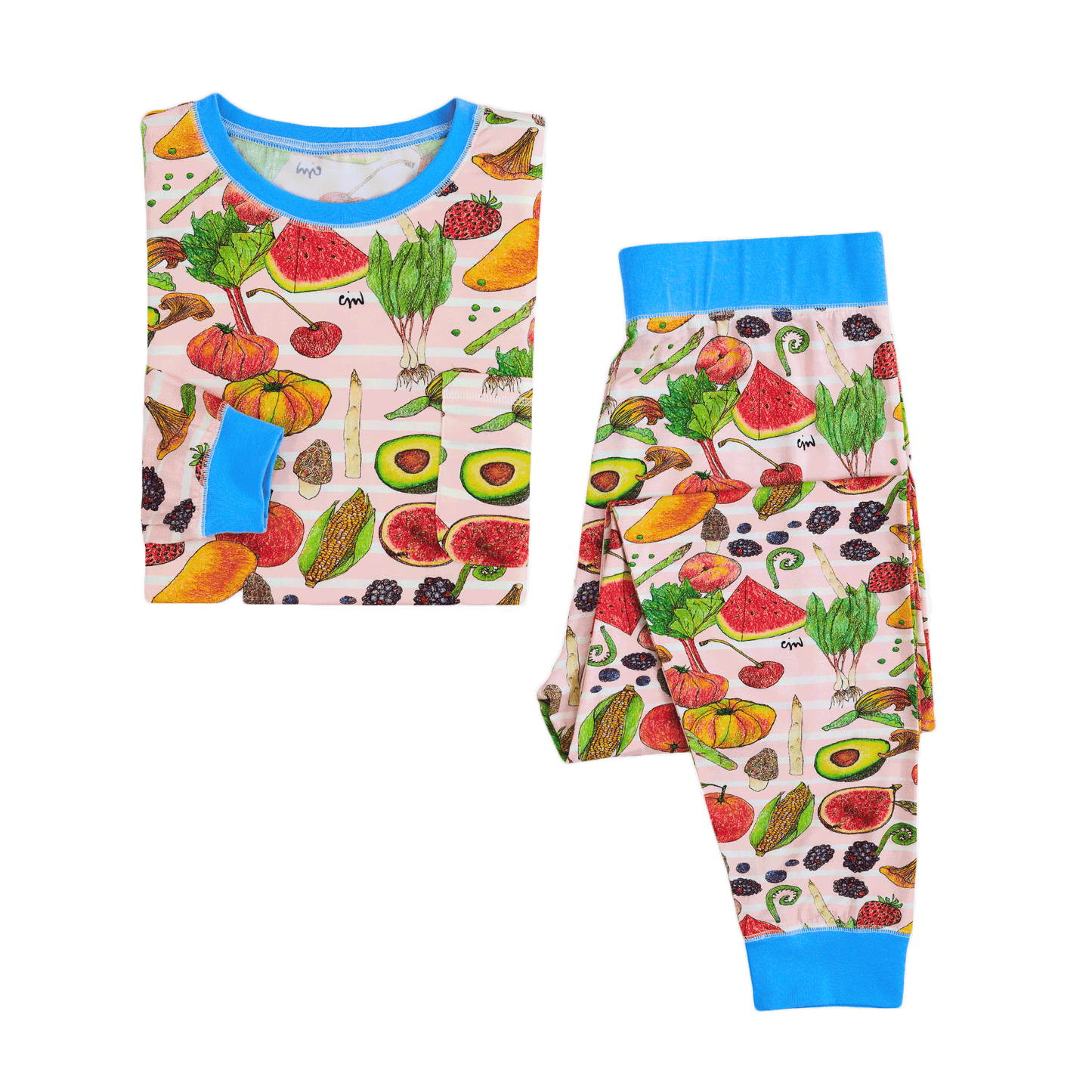 Fruit and Veggies Ladies Lounge Set (XL only)