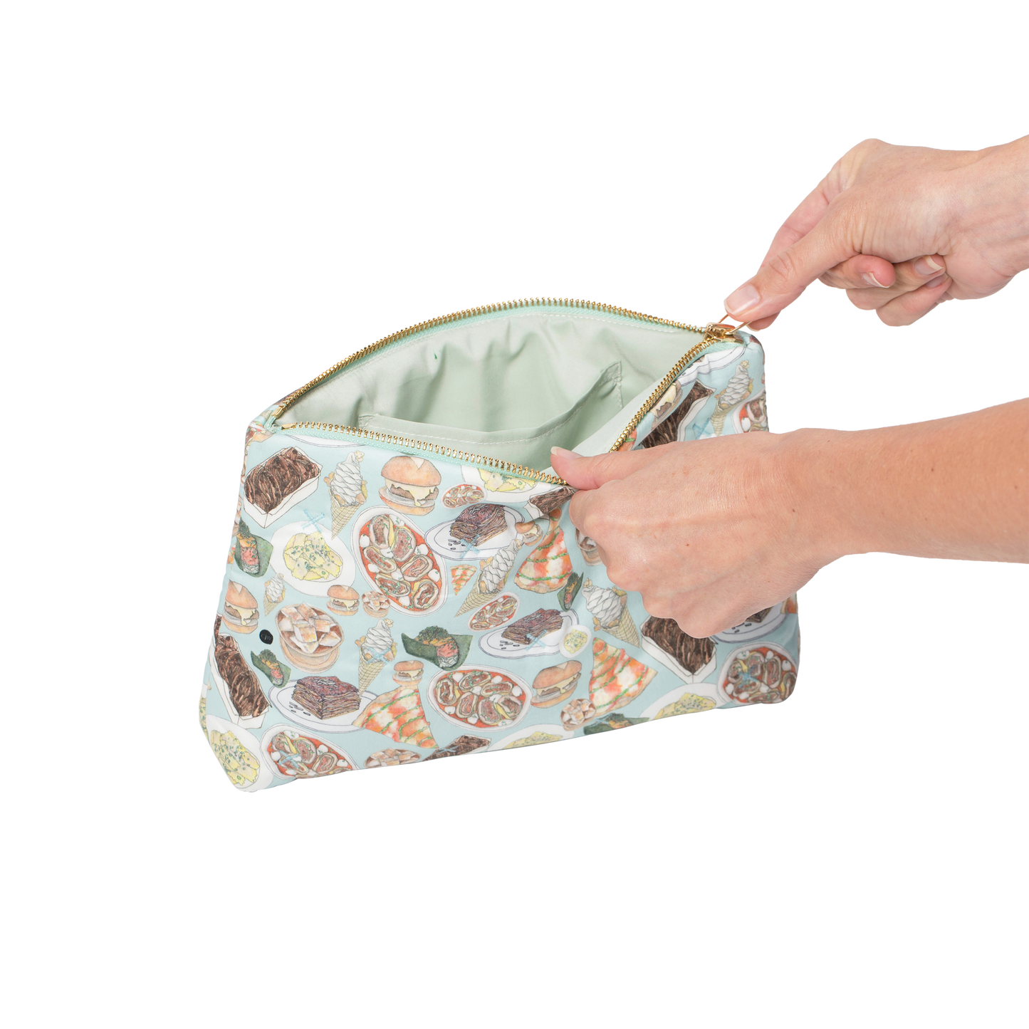 NYC Bites Padded Pouch