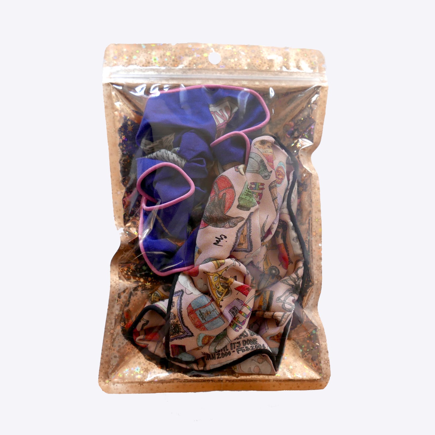 LA/NYC Scrunchie Duo