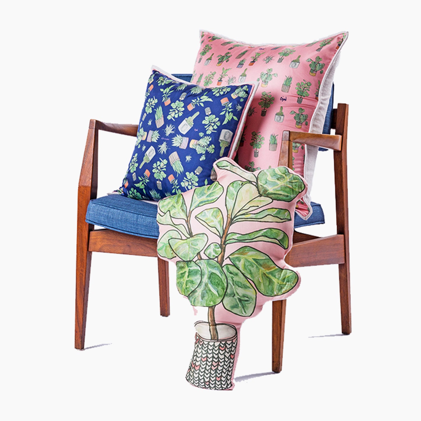 Fiddlehead Fern Fun Cushion