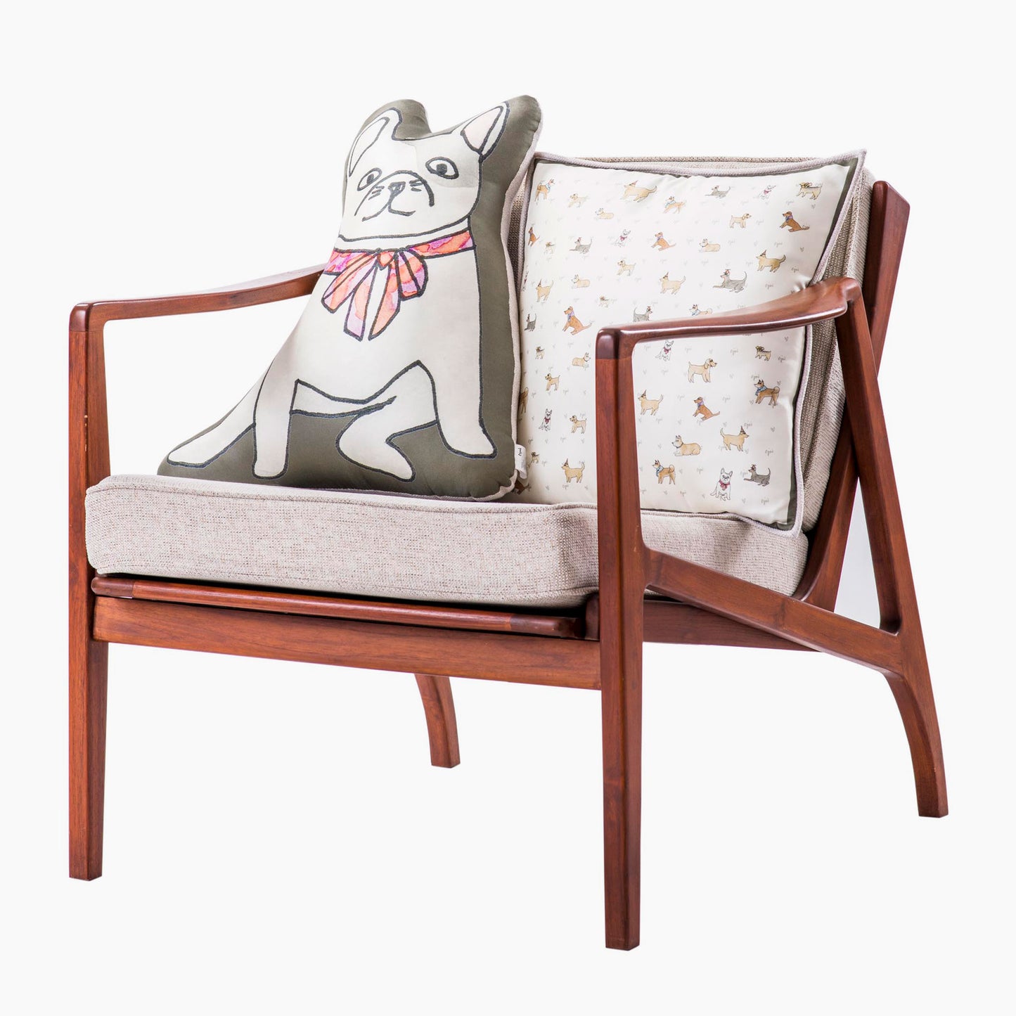 Frenchie Fun Cushion