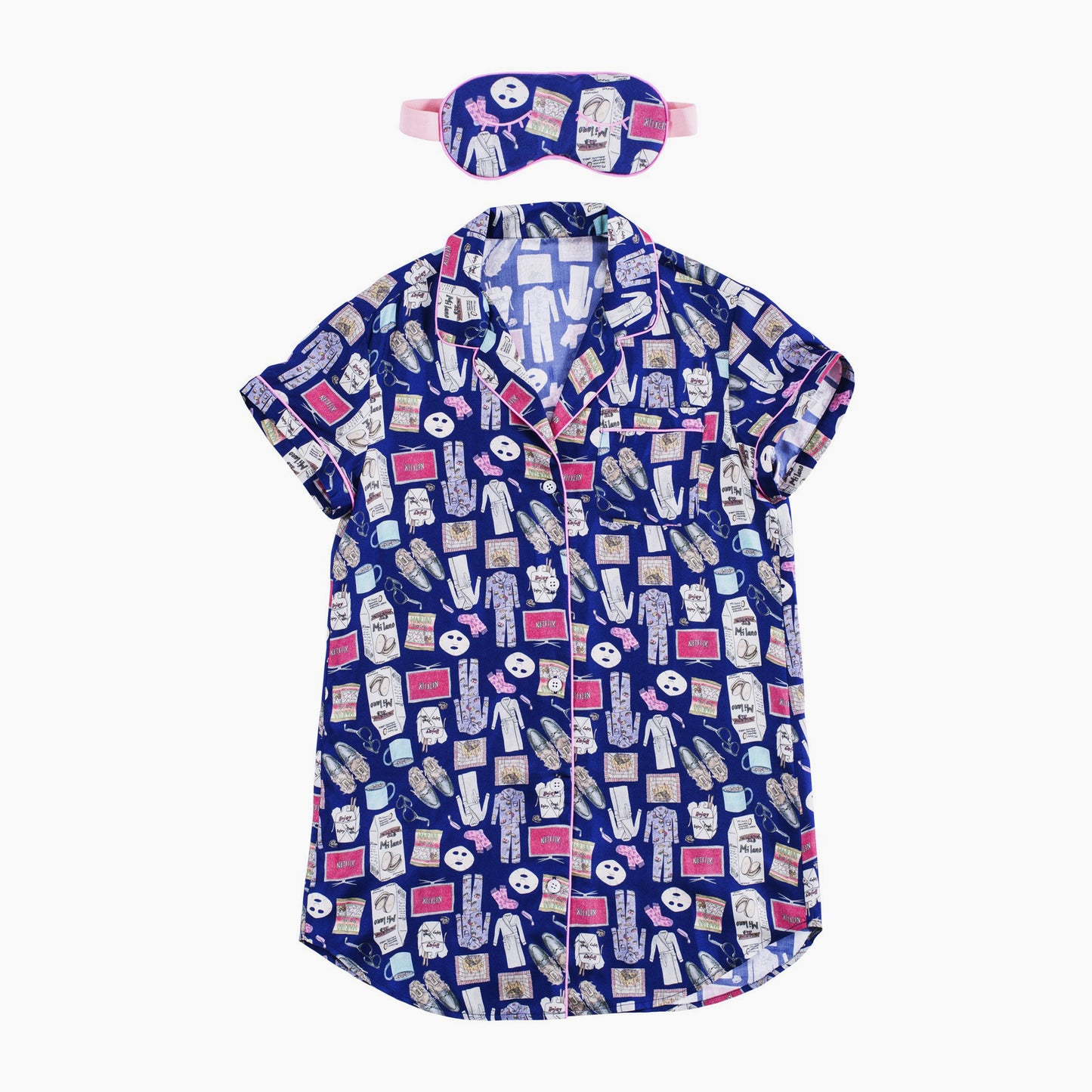 Netflix and Chill Sleep Shirt