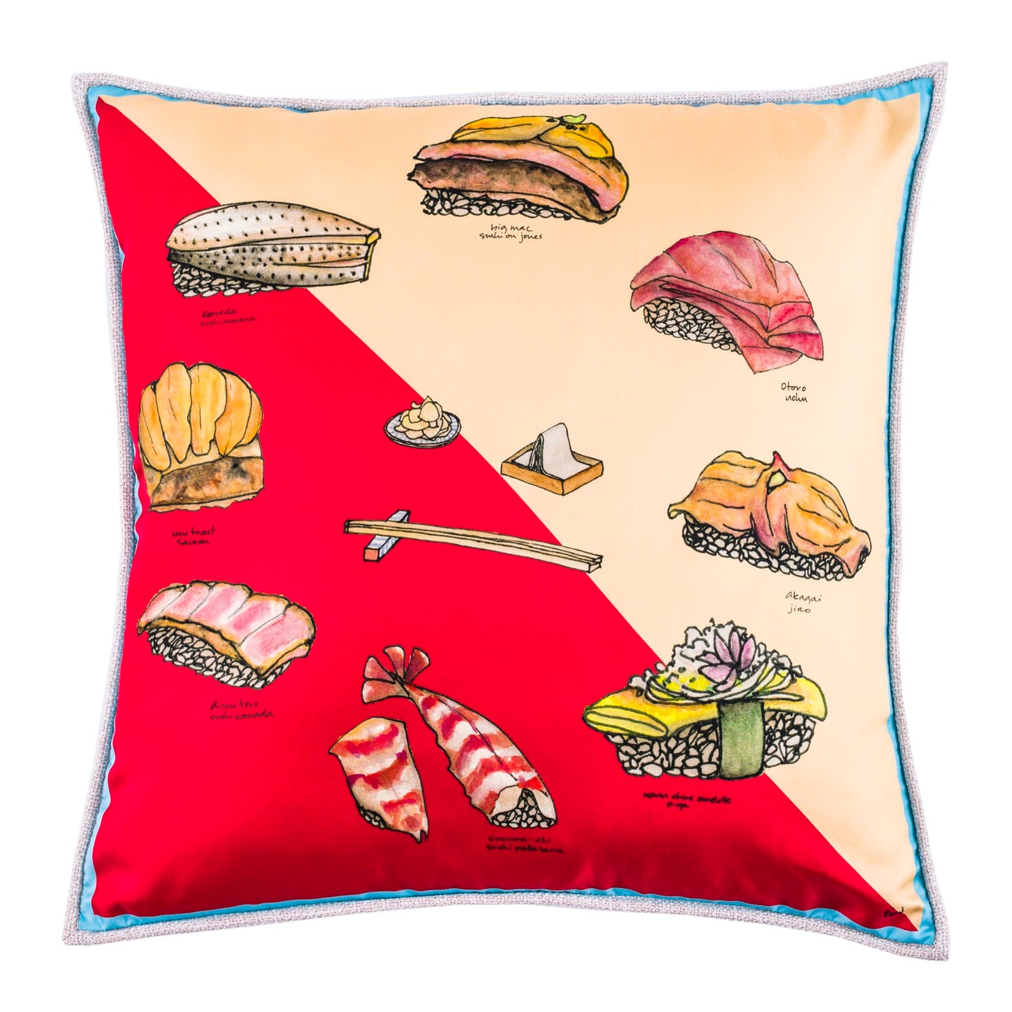 Sushi Dreams Cushion Mini