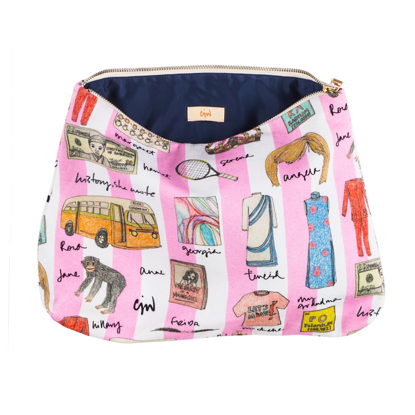 History, She Wrote Giant Pouch