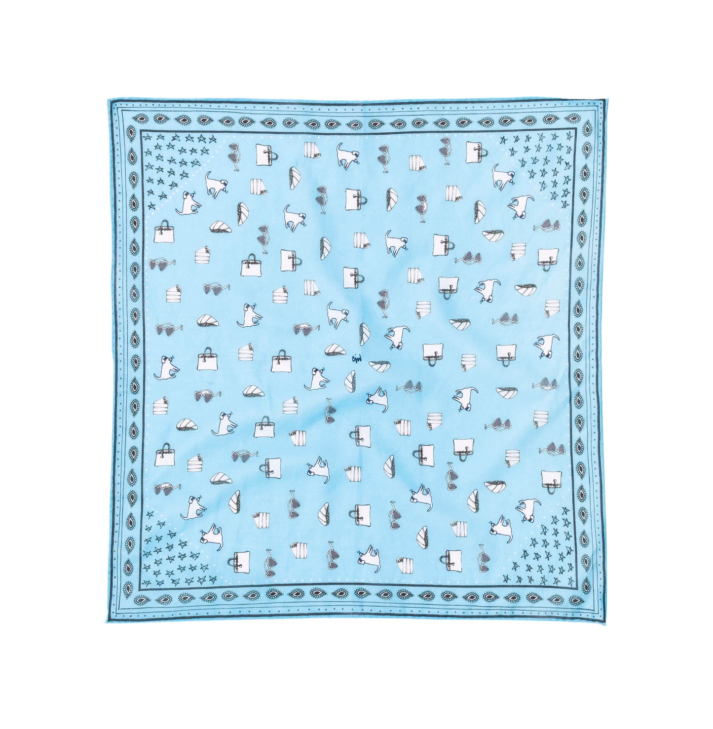 CJW bandana sky mini mini