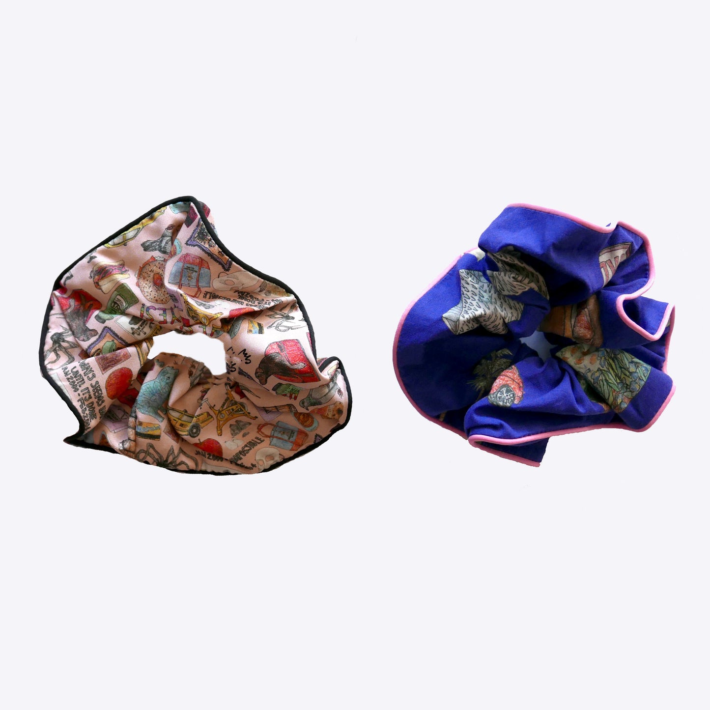 LA/NYC Scrunchie Duo