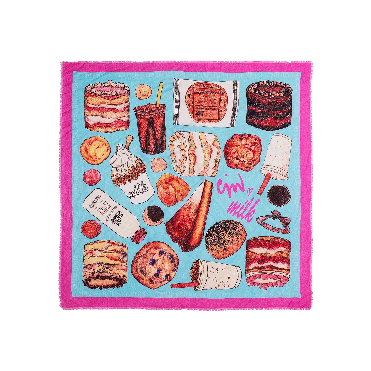 CJW x Milk Bar Scarf