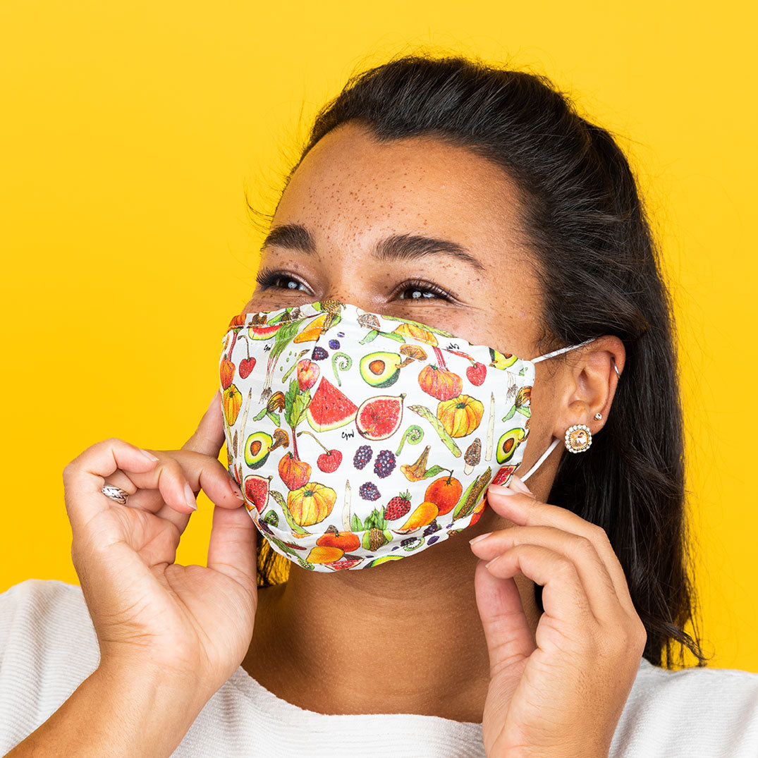 eat your veggies! (grey) mask2.0