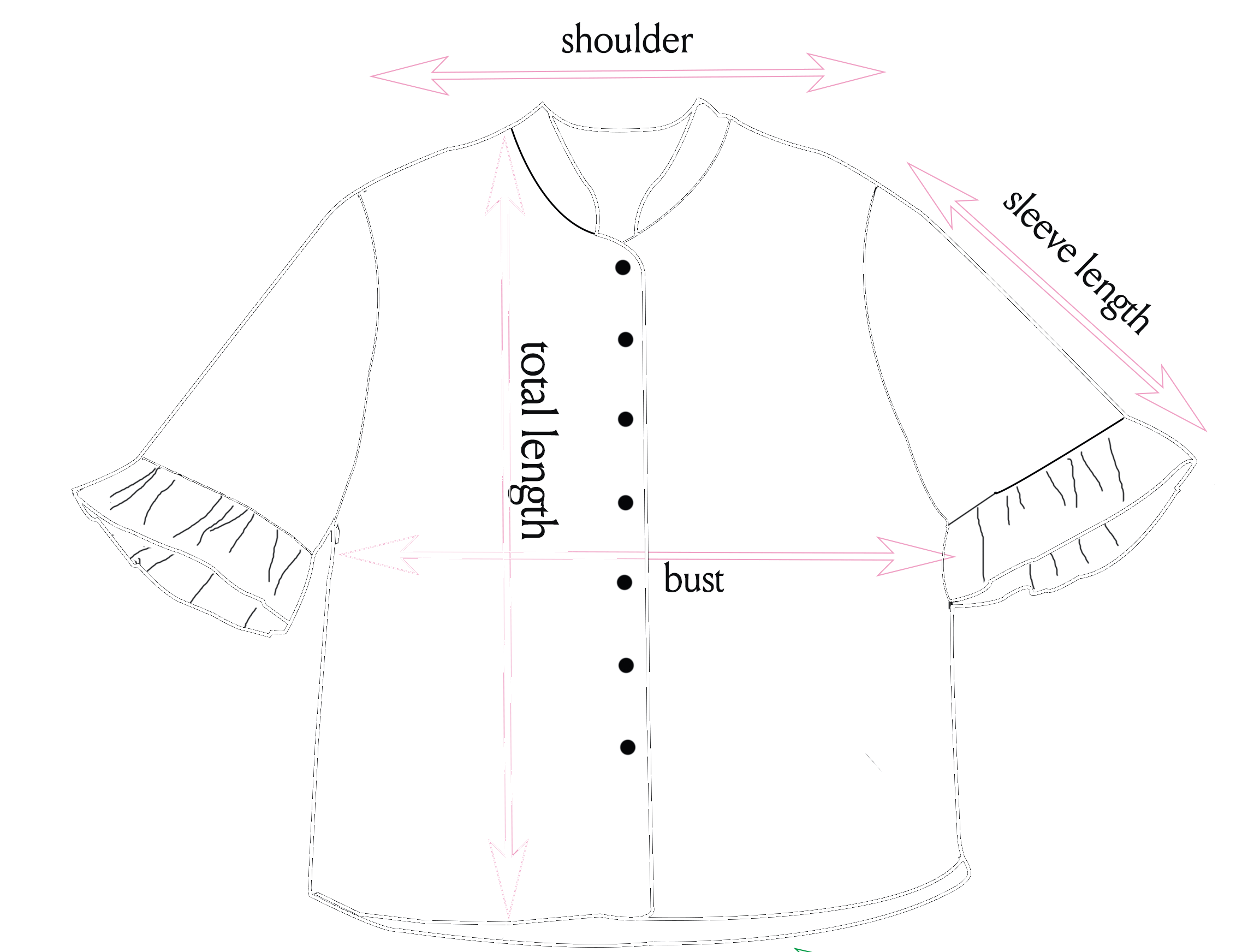 Pajamas Top Sizing