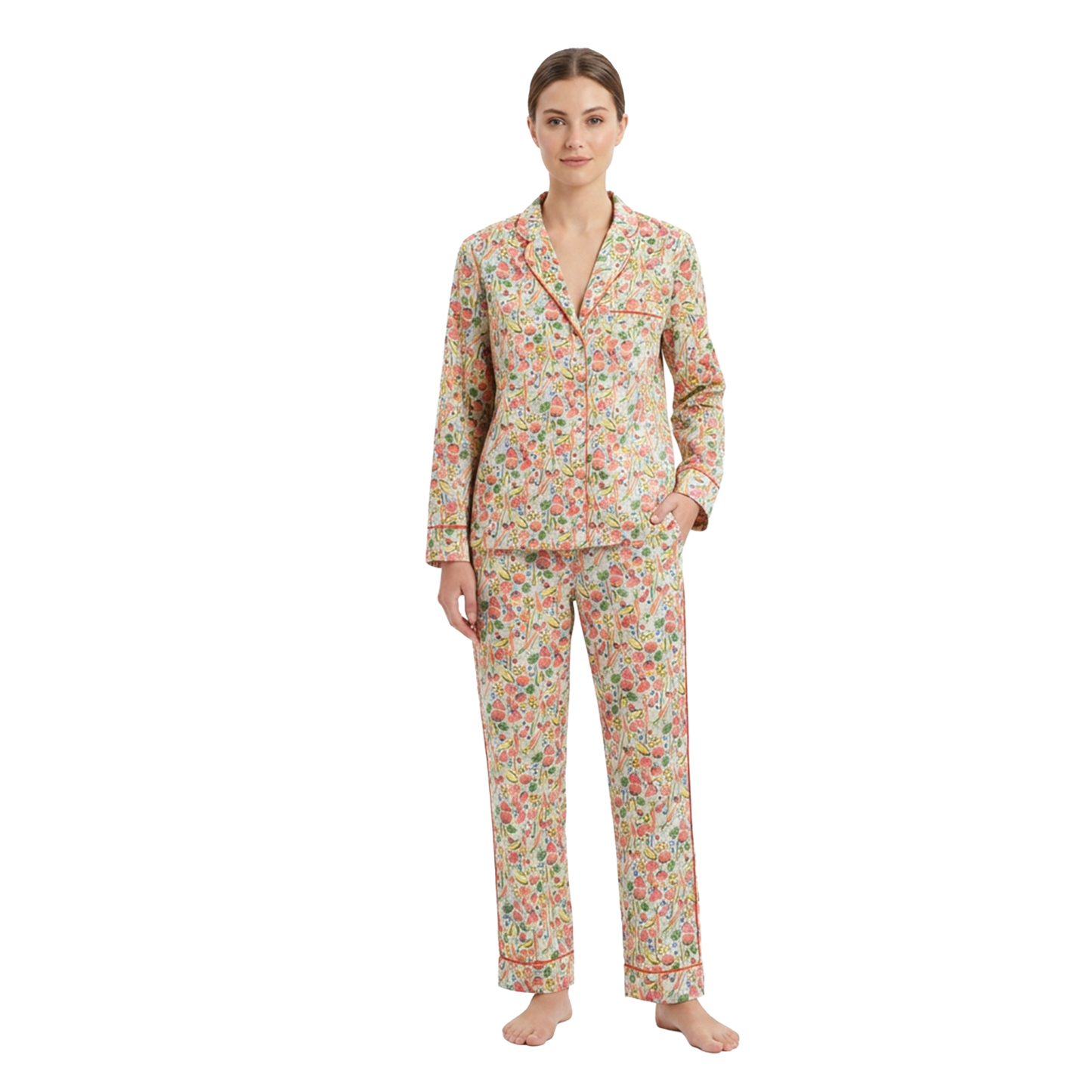 Farm Stand Cotton Pajama Set