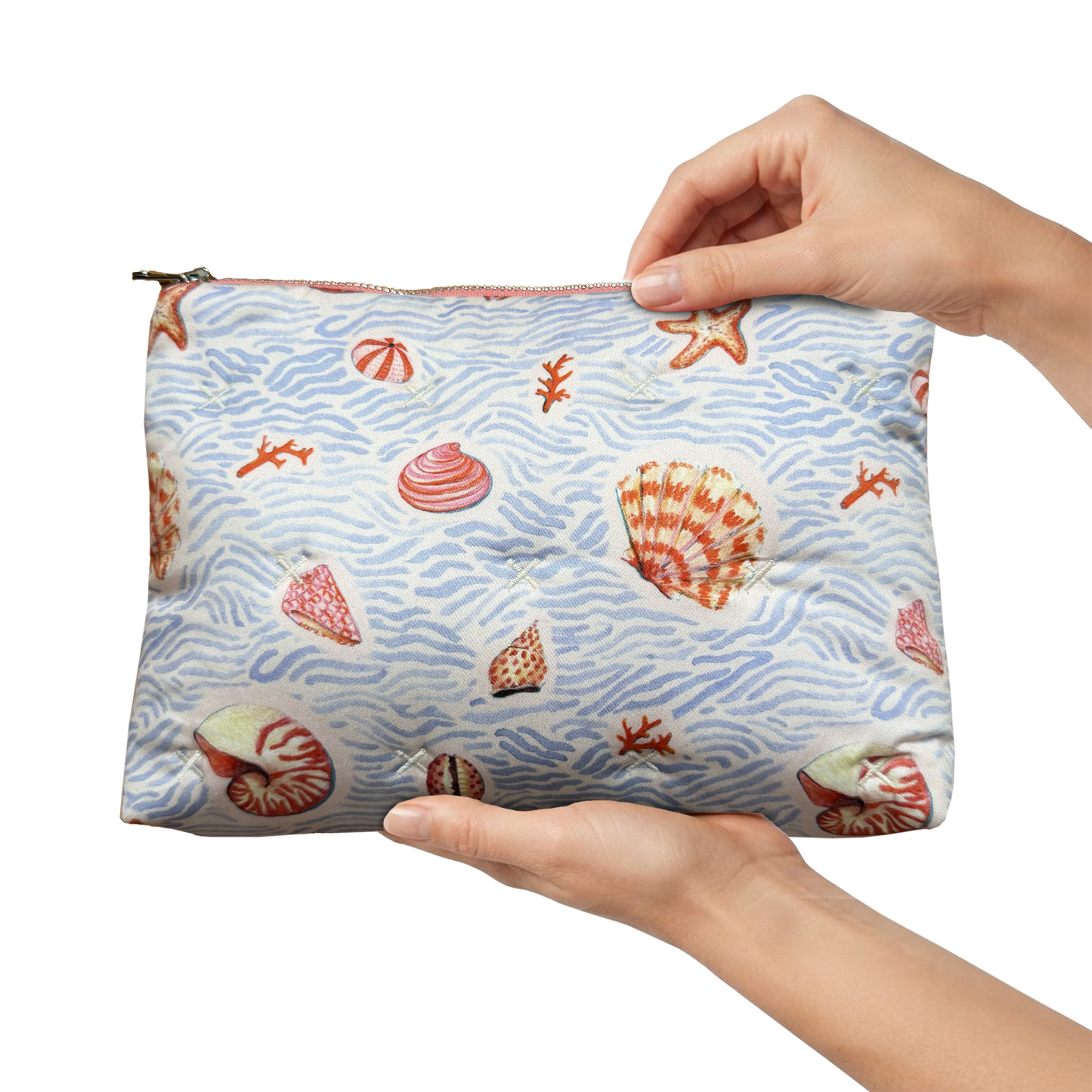 Seashore Seashells Pouch