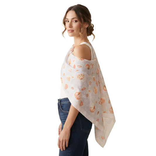 Seashore Seashells Cotton 53
