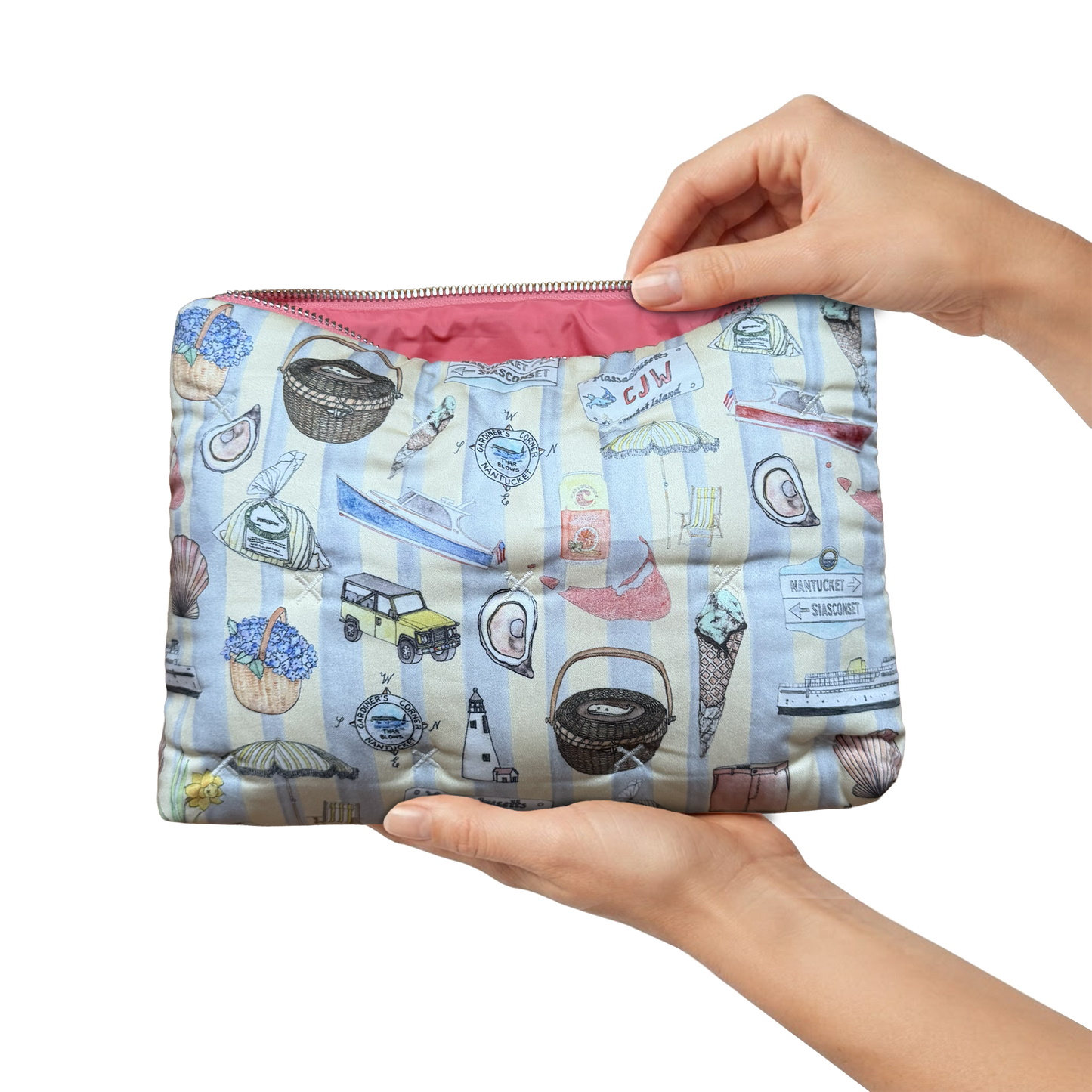Nantucket Cotton Pouch