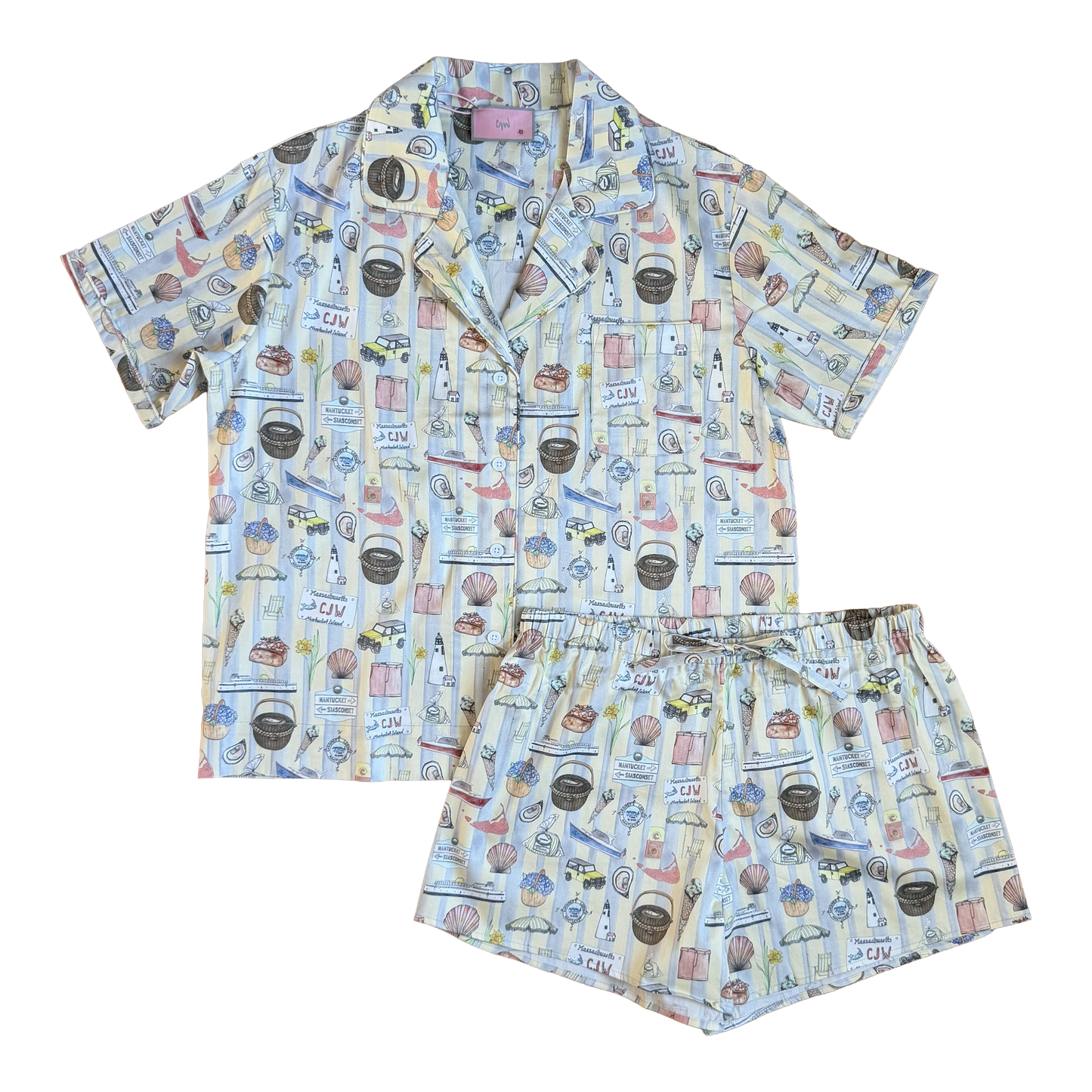 Nantucket Cotton Short Ladies PJ set