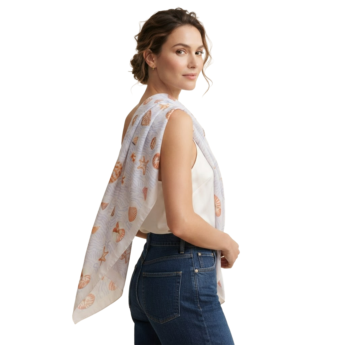 Seashore Seashells Cotton 53