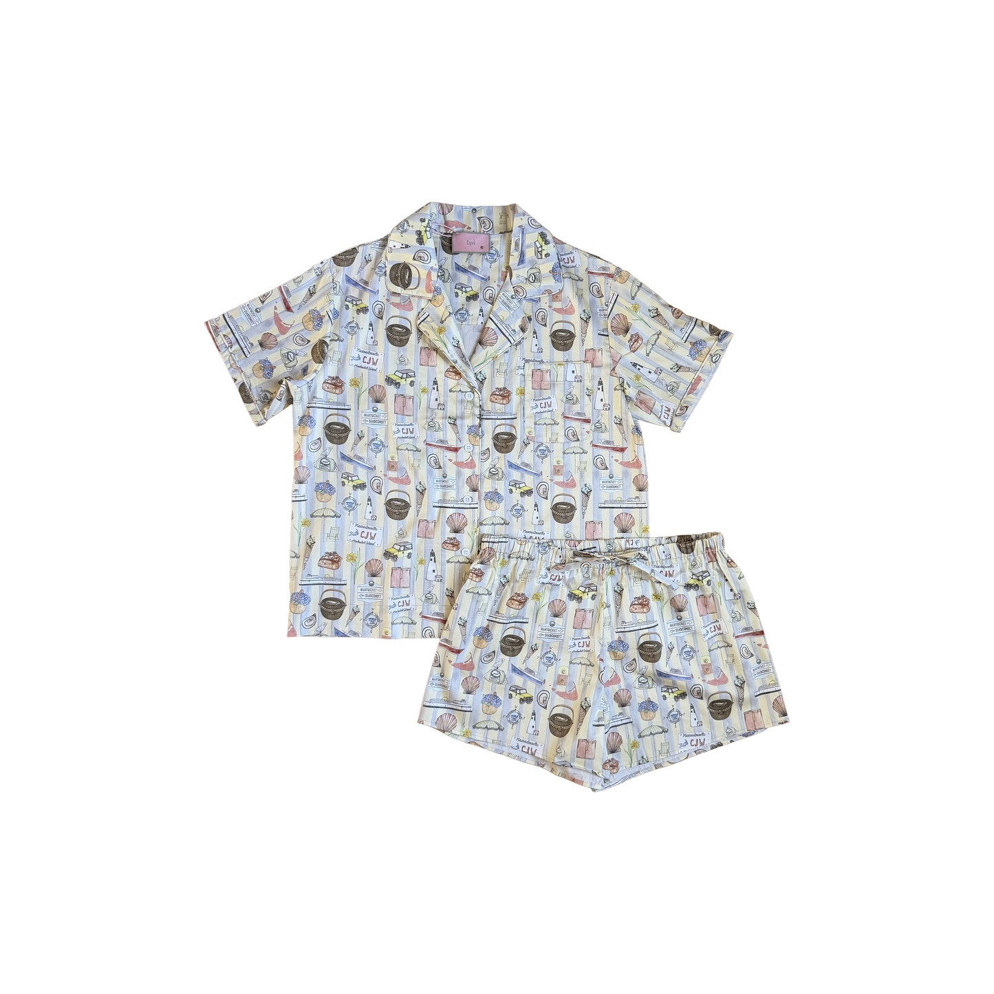 Nantucket Cotton Short Ladies PJ set