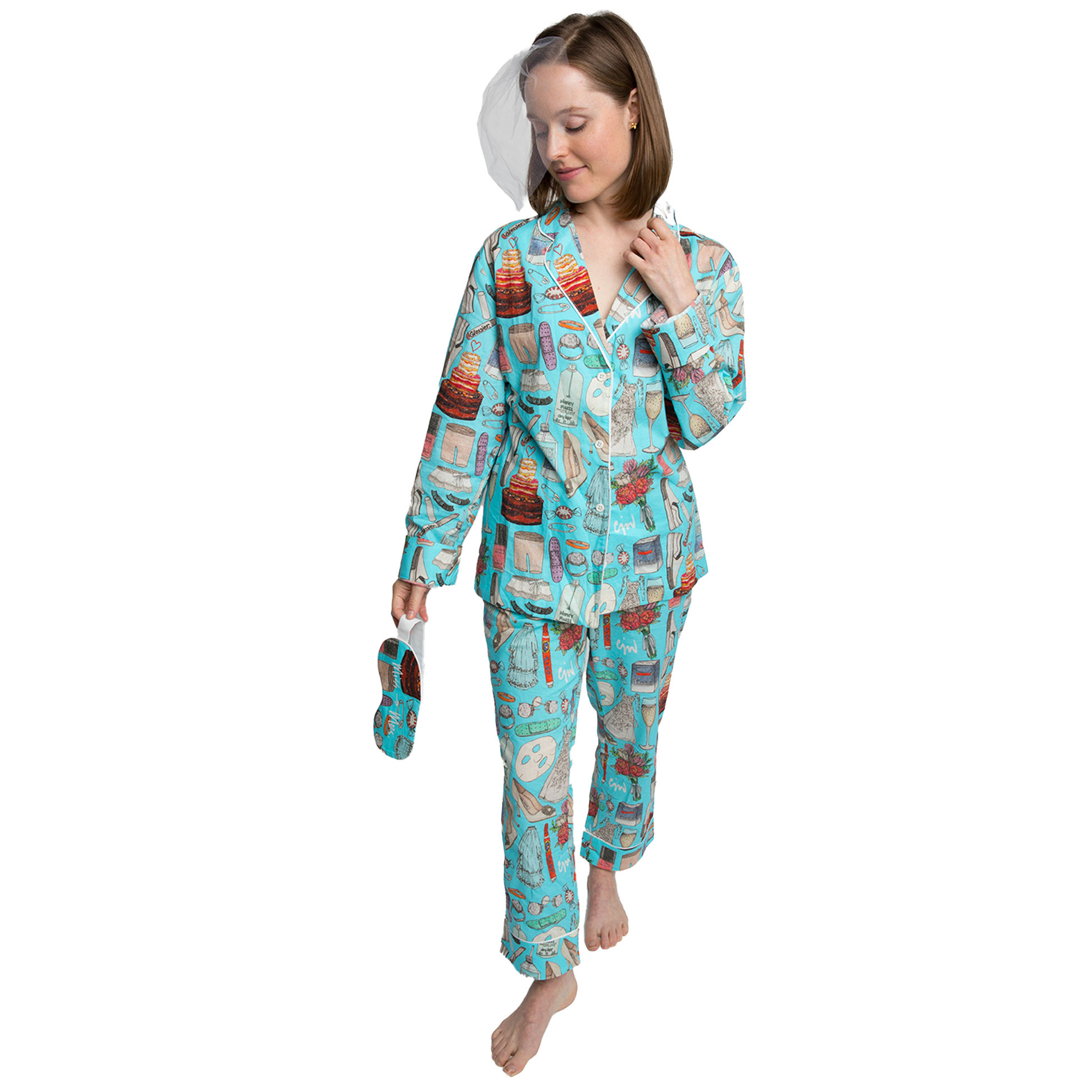 Cotton bride pyjamas hot sale
