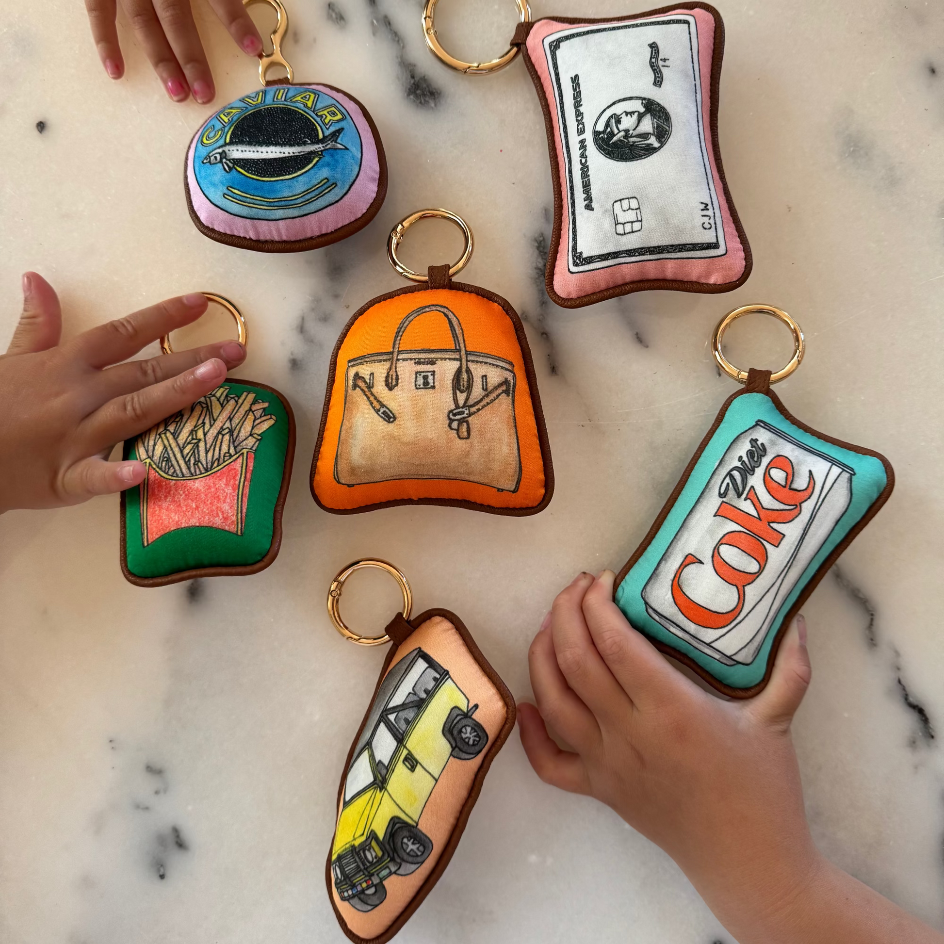 CJW bag charm group 