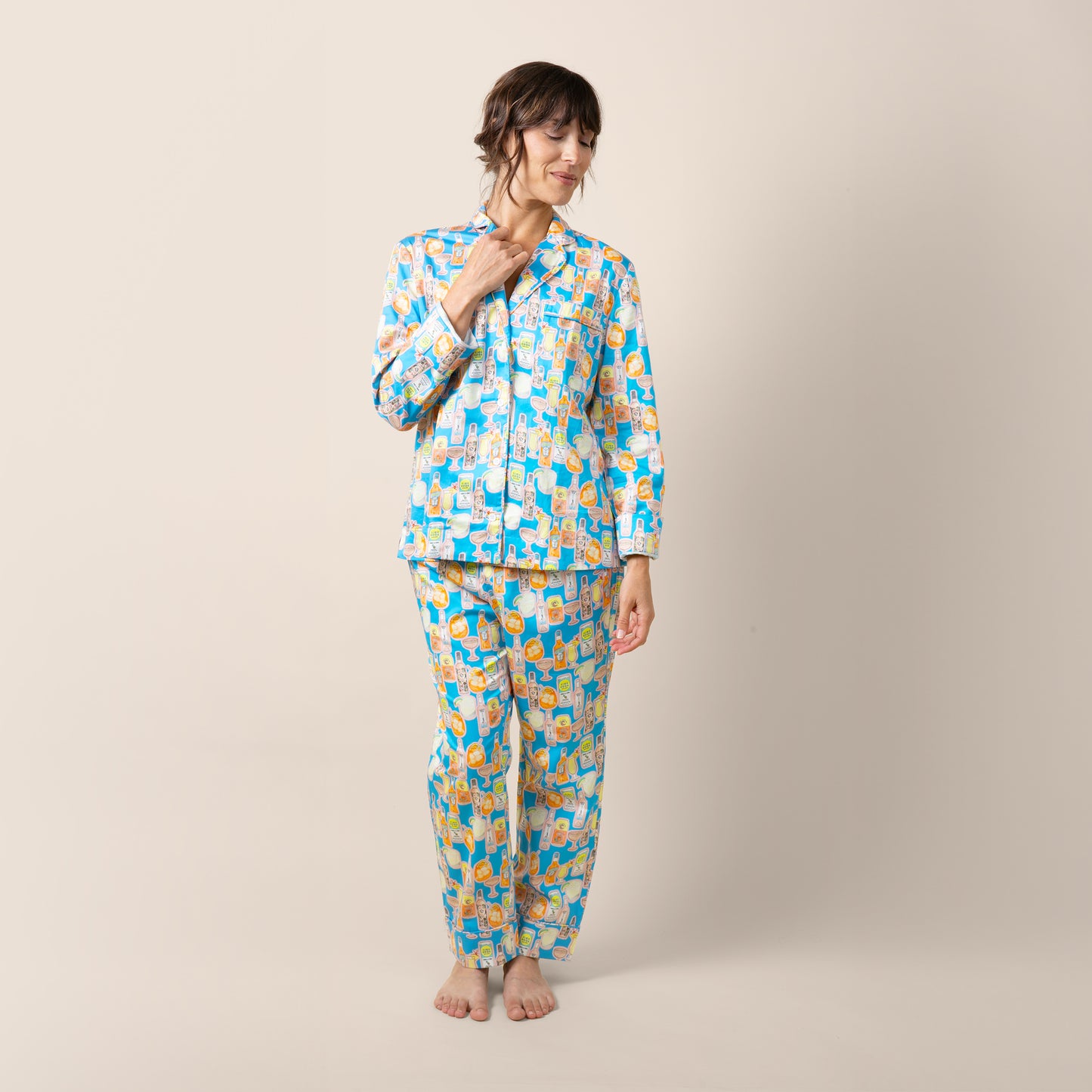 Summer Friday Cotton Pajama Set