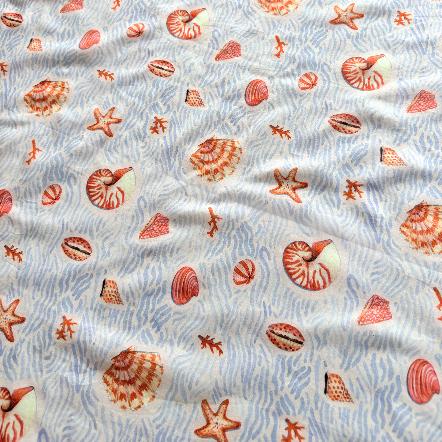 Seashore Seashells Cotton 53