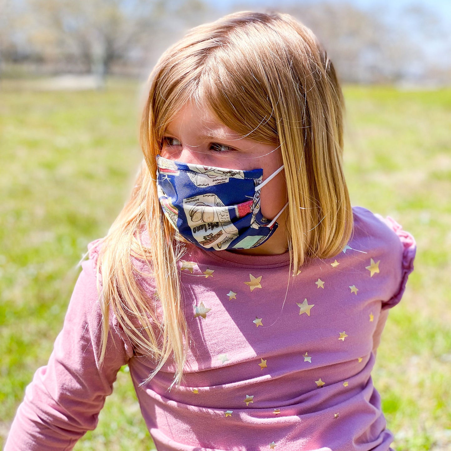 Netflix and Chill Face Mask (Kid Size)