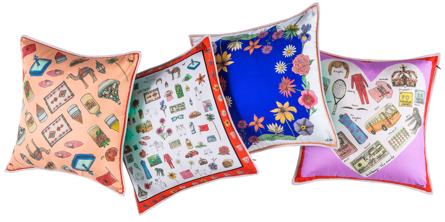 Giverny Two Sided Mini Cushion