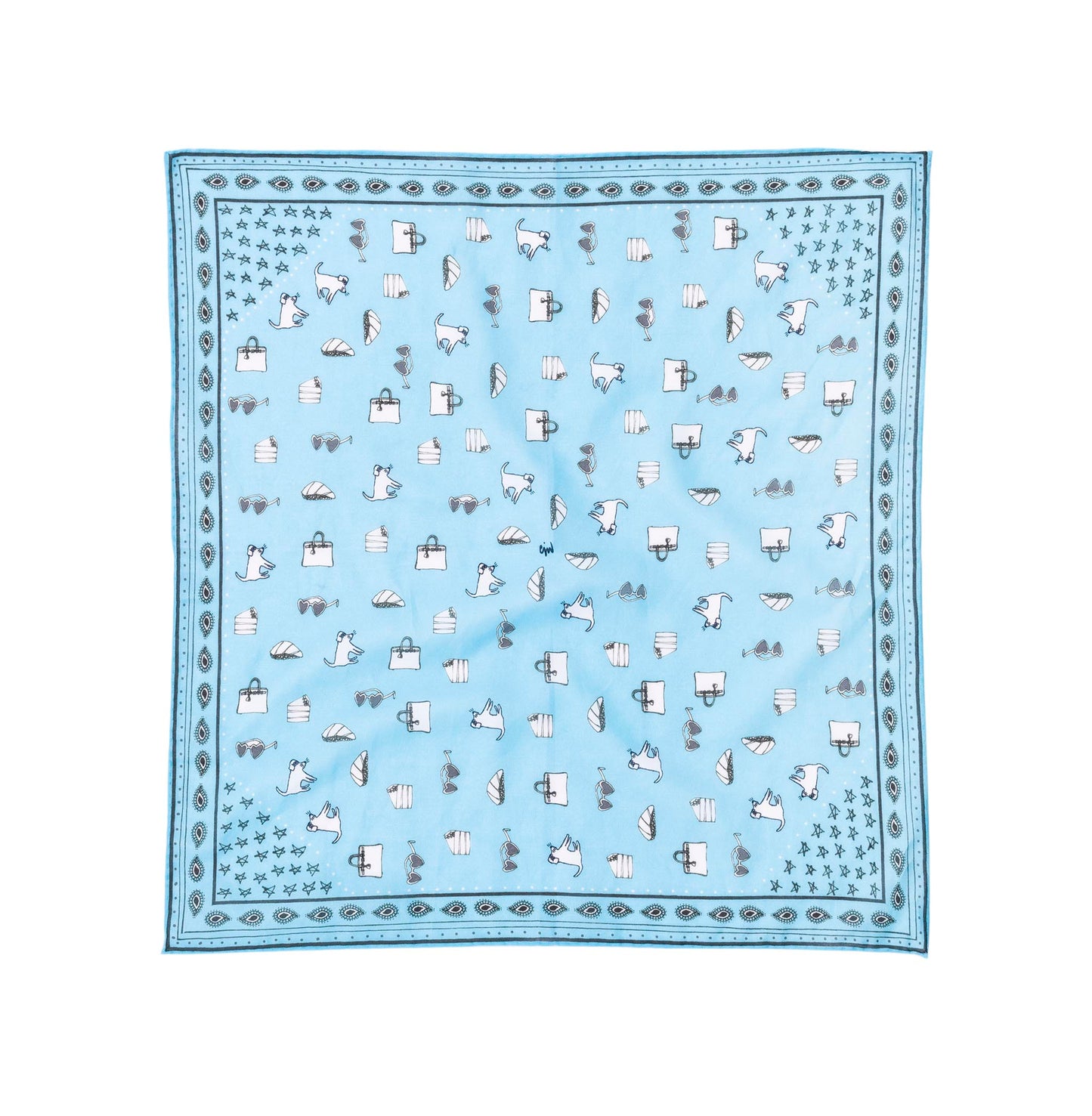 CJW bandana sky mini mini